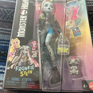 Mattel Monster High Frankie Stein Doll with Striped Outfit